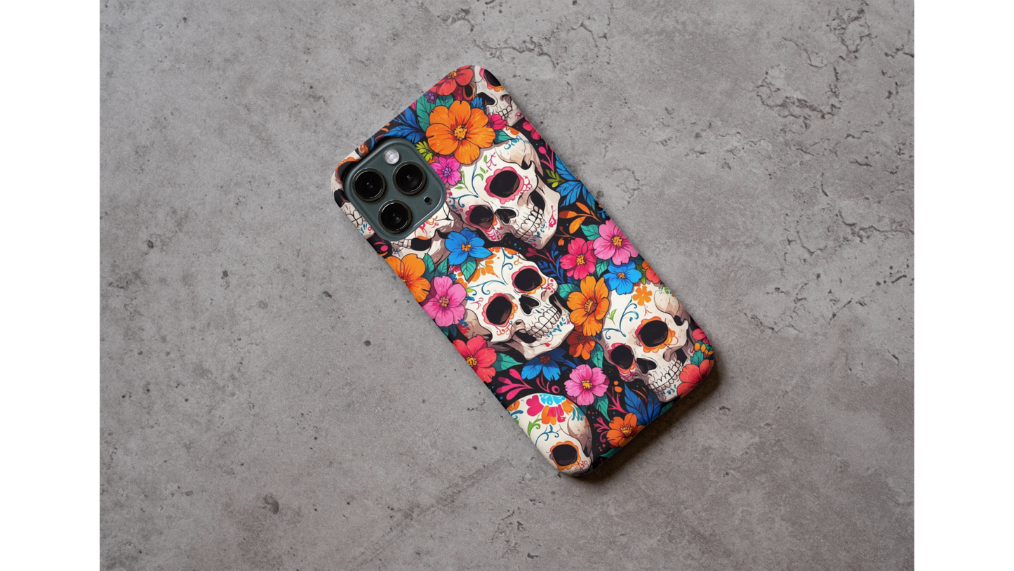 Case Calaveras & Flores - Cultura Pop