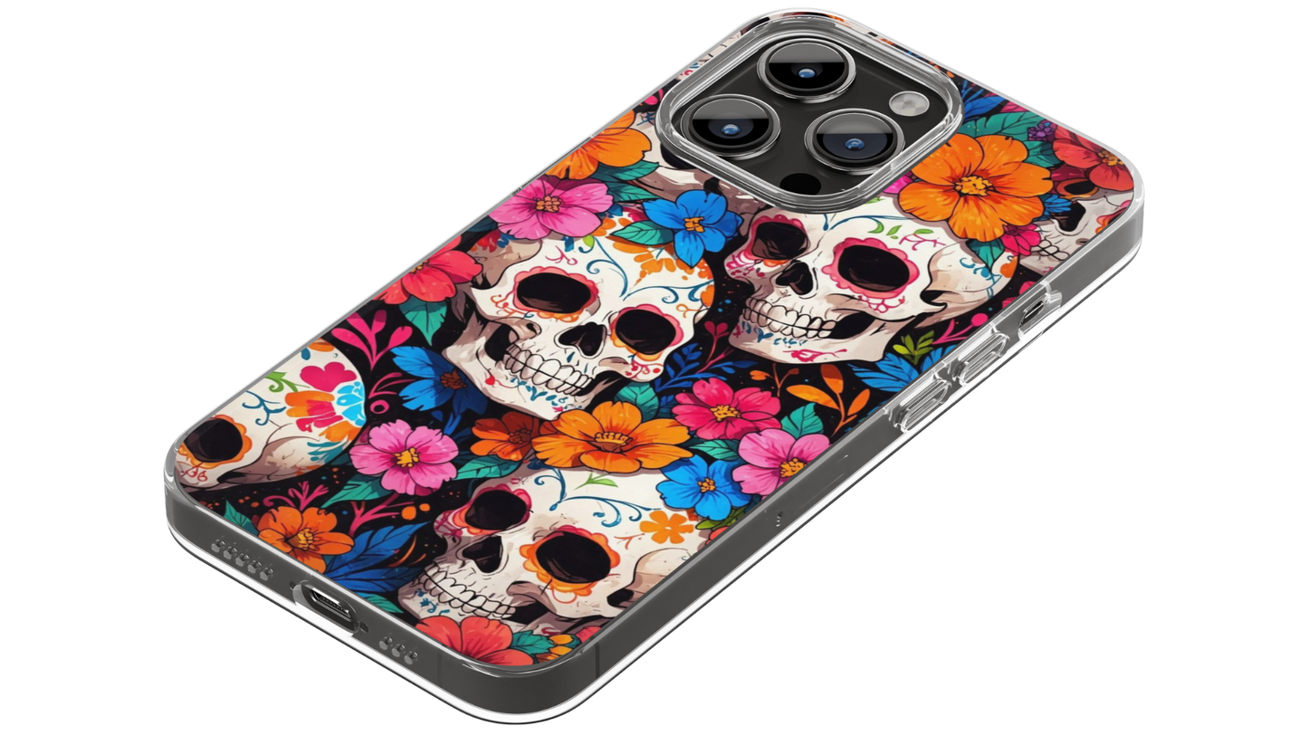 Case Calaveras & Flores - Cultura Pop