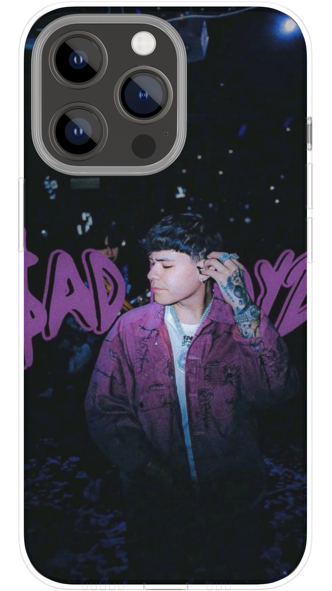 Case Sad Vibes Rosa - Junior H - Tumbados