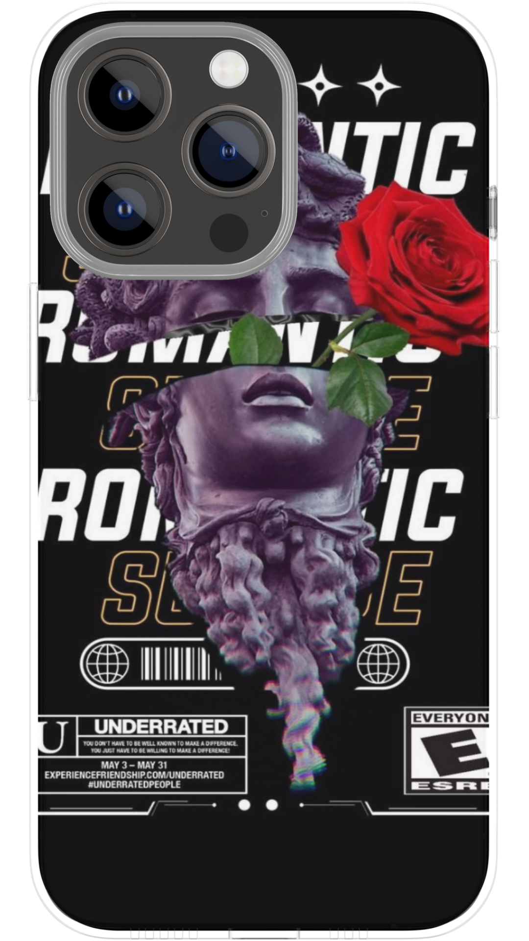 Case Romantic Glitch - Arte Urbano