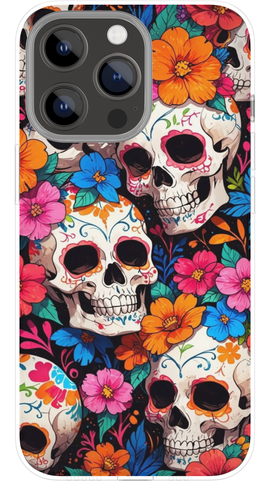 Case Calaveras & Flores - Cultura Pop