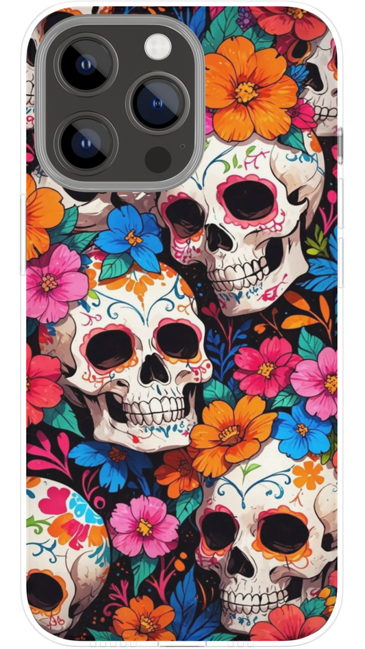Case Calaveras & Flores - Cultura Pop