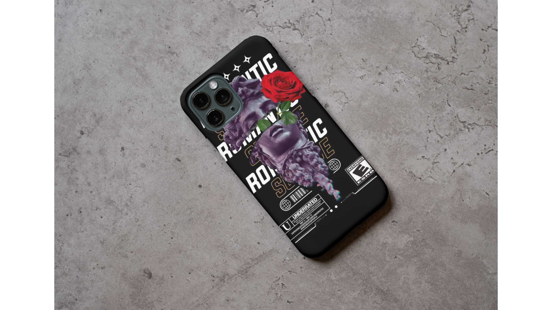 Case Romantic Glitch - Arte Urbano