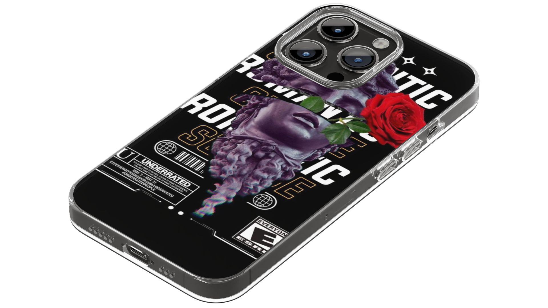 Case Romantic Glitch - Arte Urbano