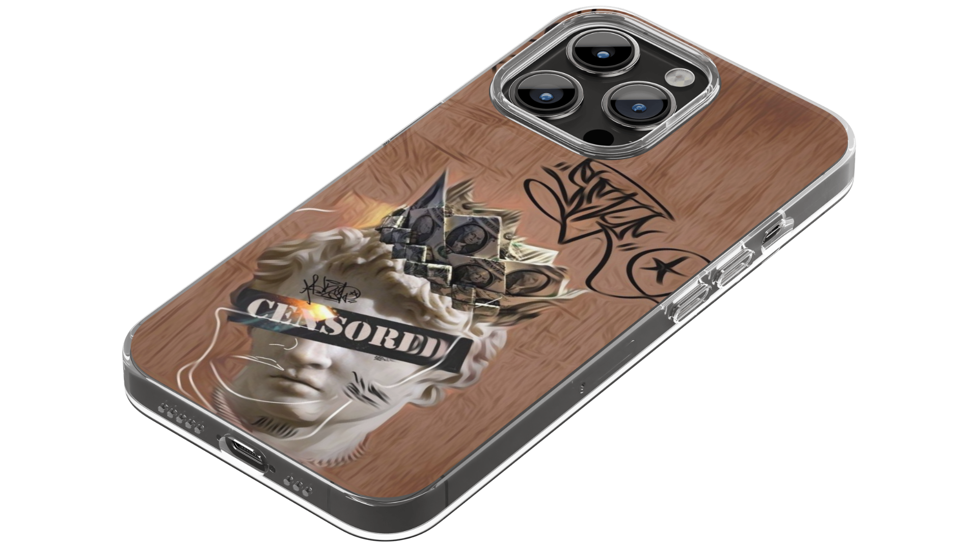 Case Censored Royalty - Arte Urbano