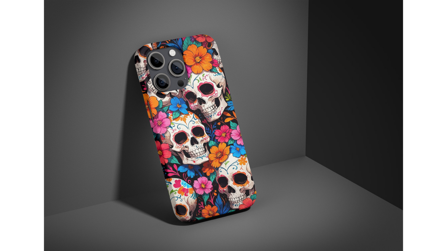 Case Calaveras & Flores - Cultura Pop