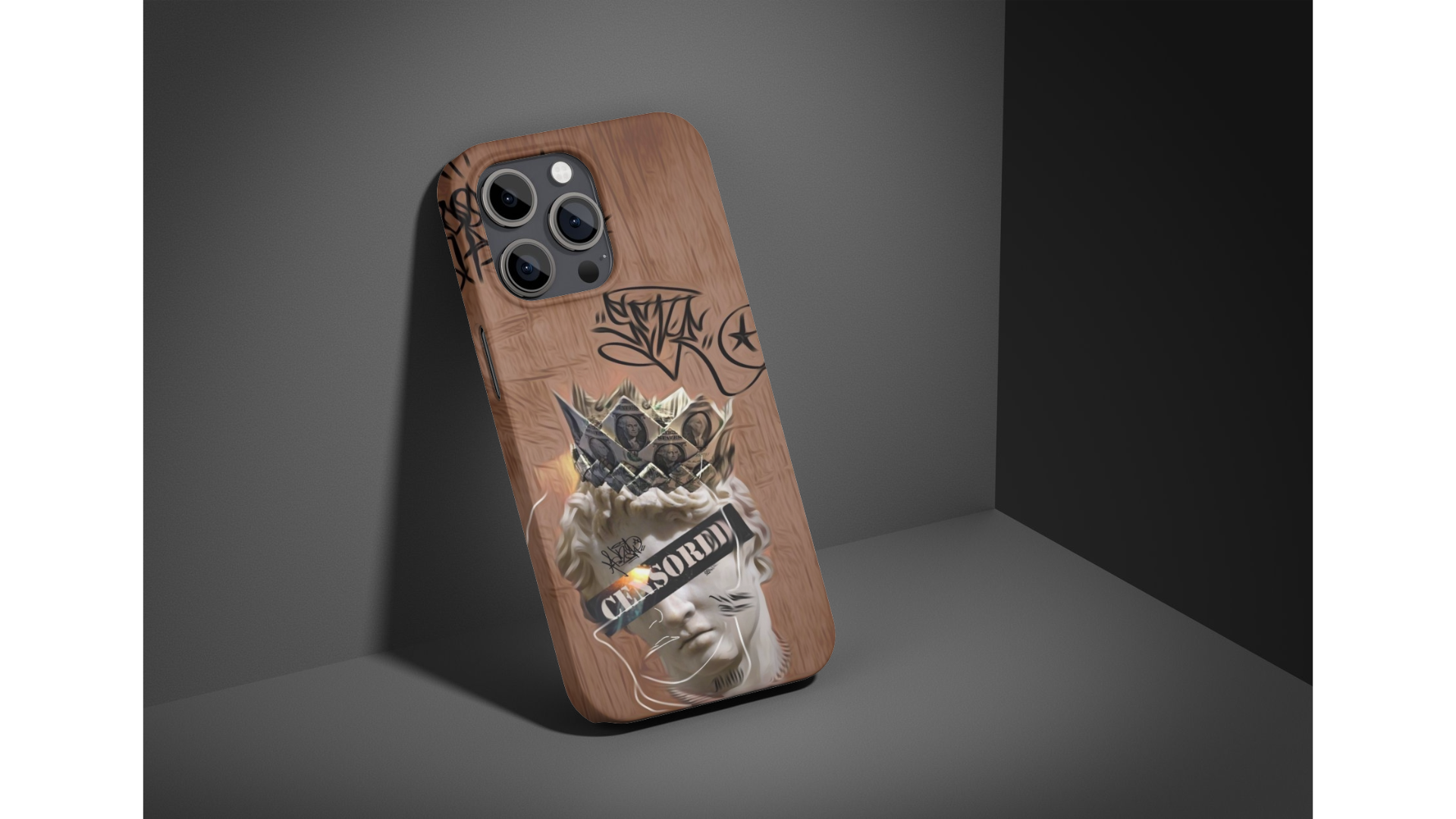 Case Censored Royalty - Arte Urbano