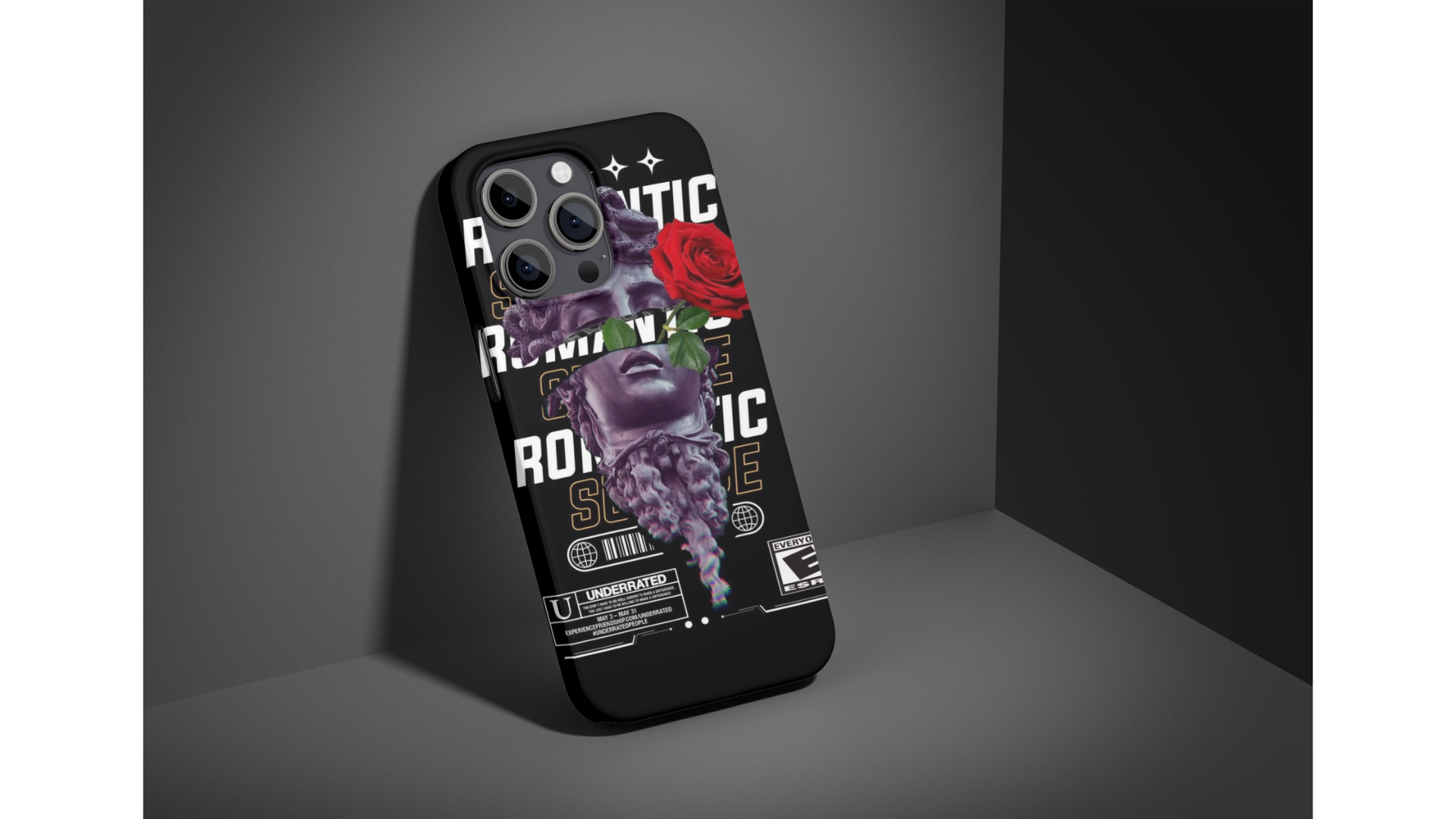 Case Romantic Glitch - Arte Urbano