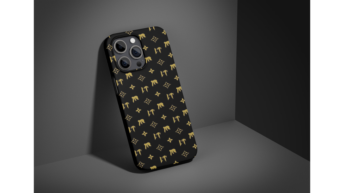 Case CT Gold Pattern - Natanael Cano - Tumbados
