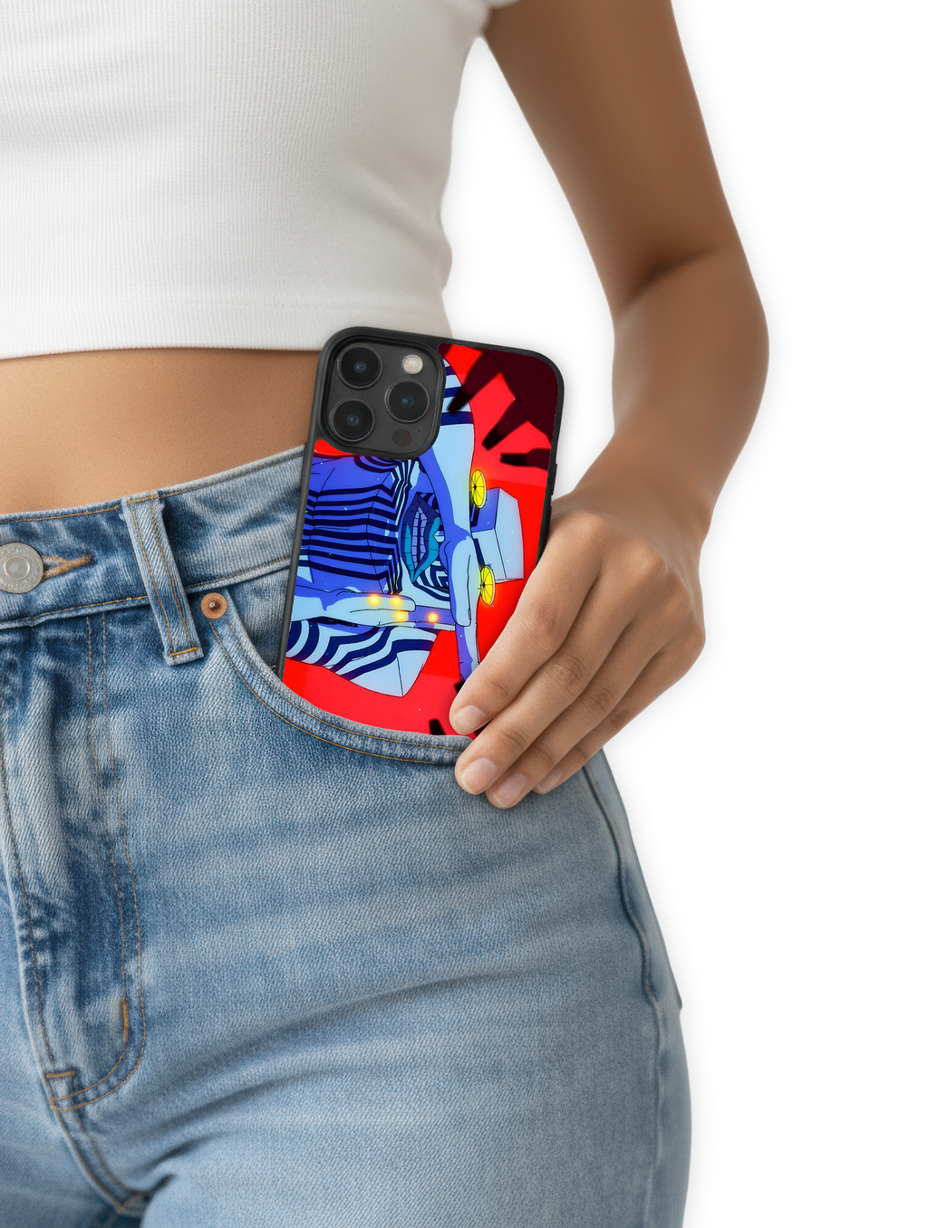 Case Alien Psicodélico - Dan Da Dan