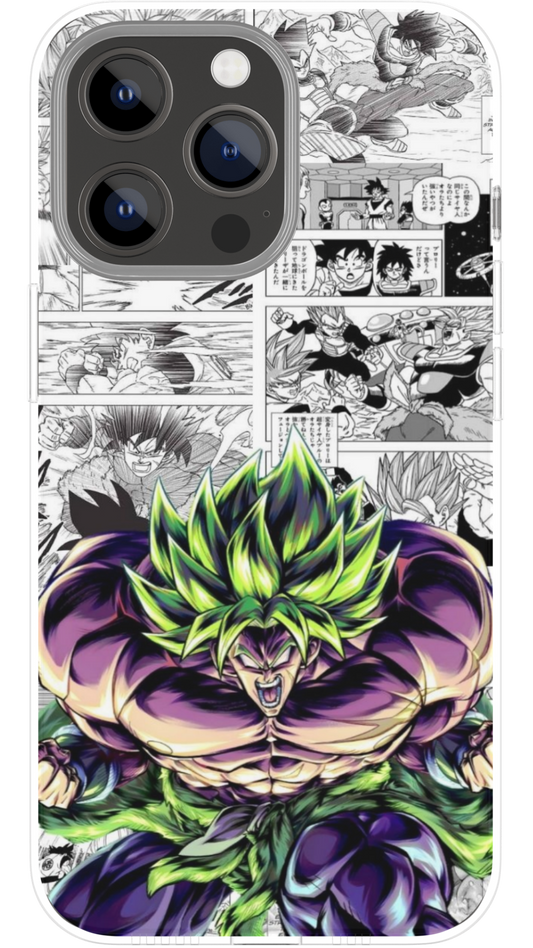 Case Broly Manga Style - Dragon Ball Z