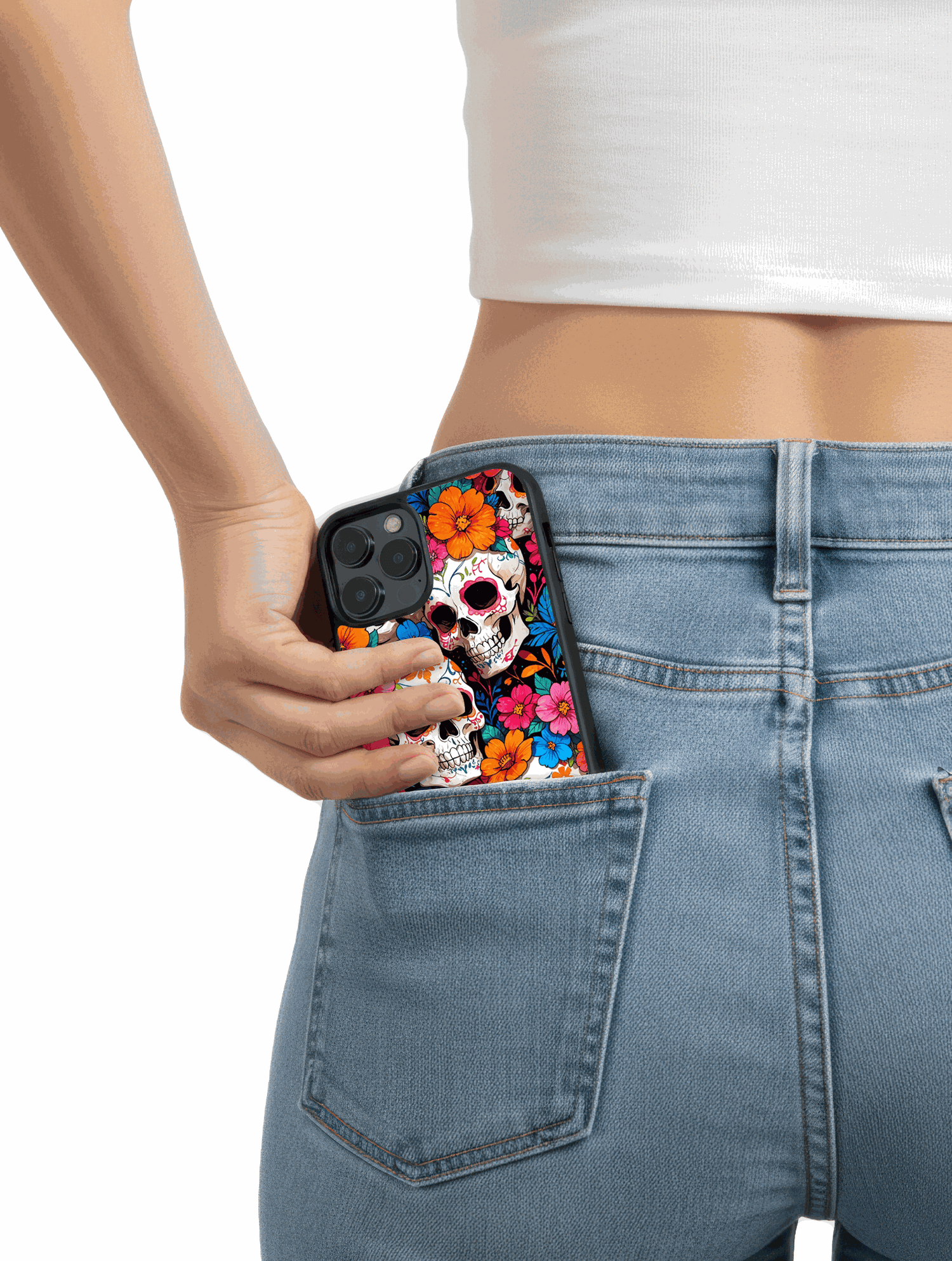 Case Calaveras-flores