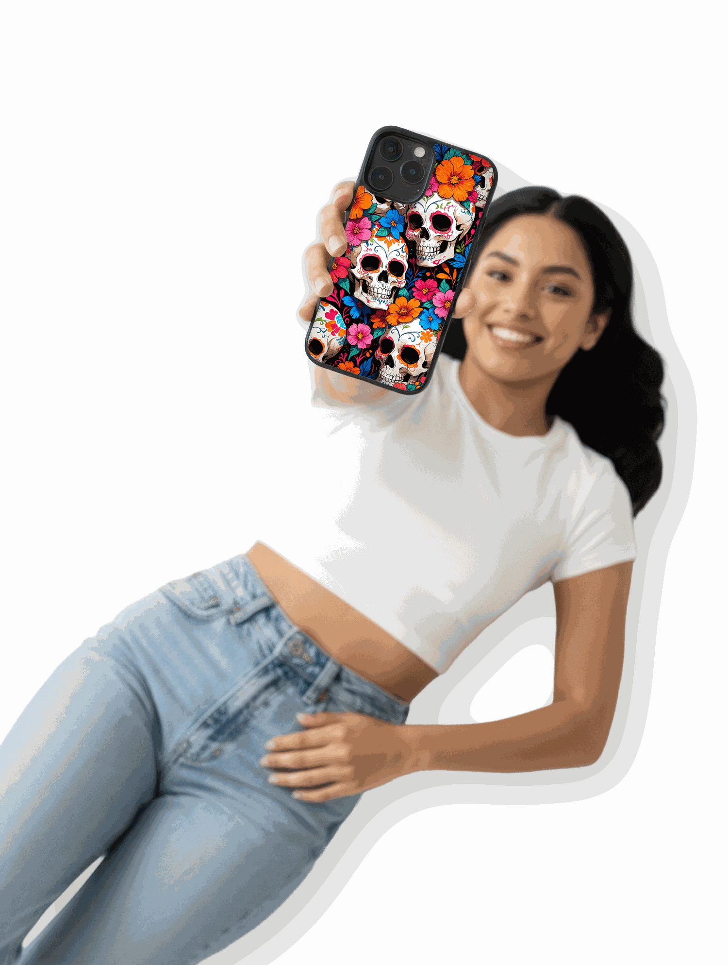 Case Calaveras-flores