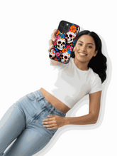 Case Calaveras-flores
