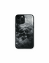 Funda Calavera de Humo con diseño oscuro y protección antigolpes para móvil