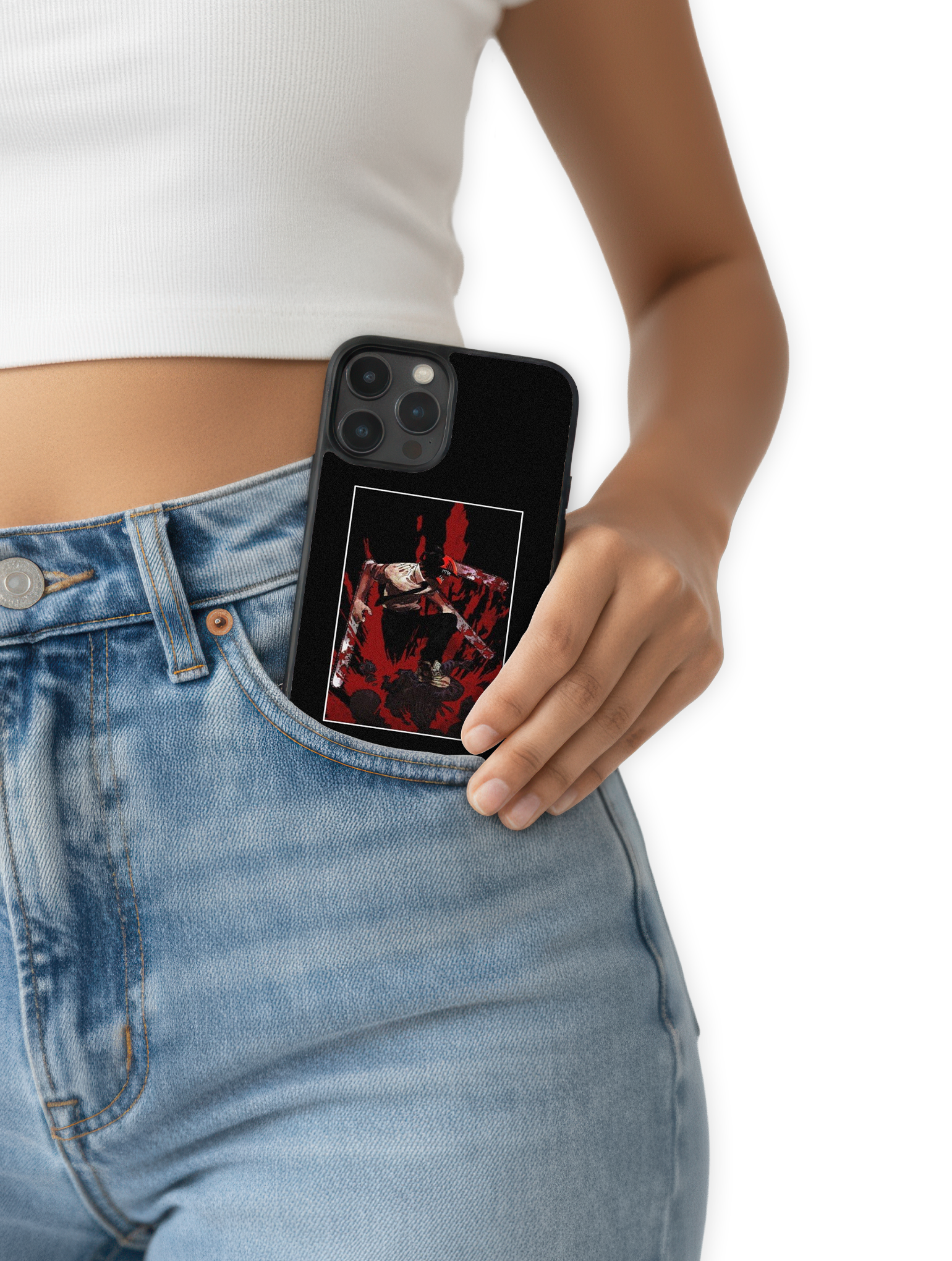 Denji Minimal Blood Frame – Chainsawman