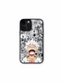 Funda Case Joy Boy Awakening estilo manga blanco y negro con diseño Gear Fifth de One Piece.