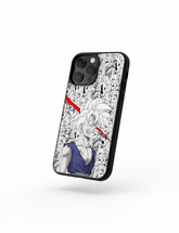Case Gohan Manga style Dragon Ball Z phone case with iconic manga panels background