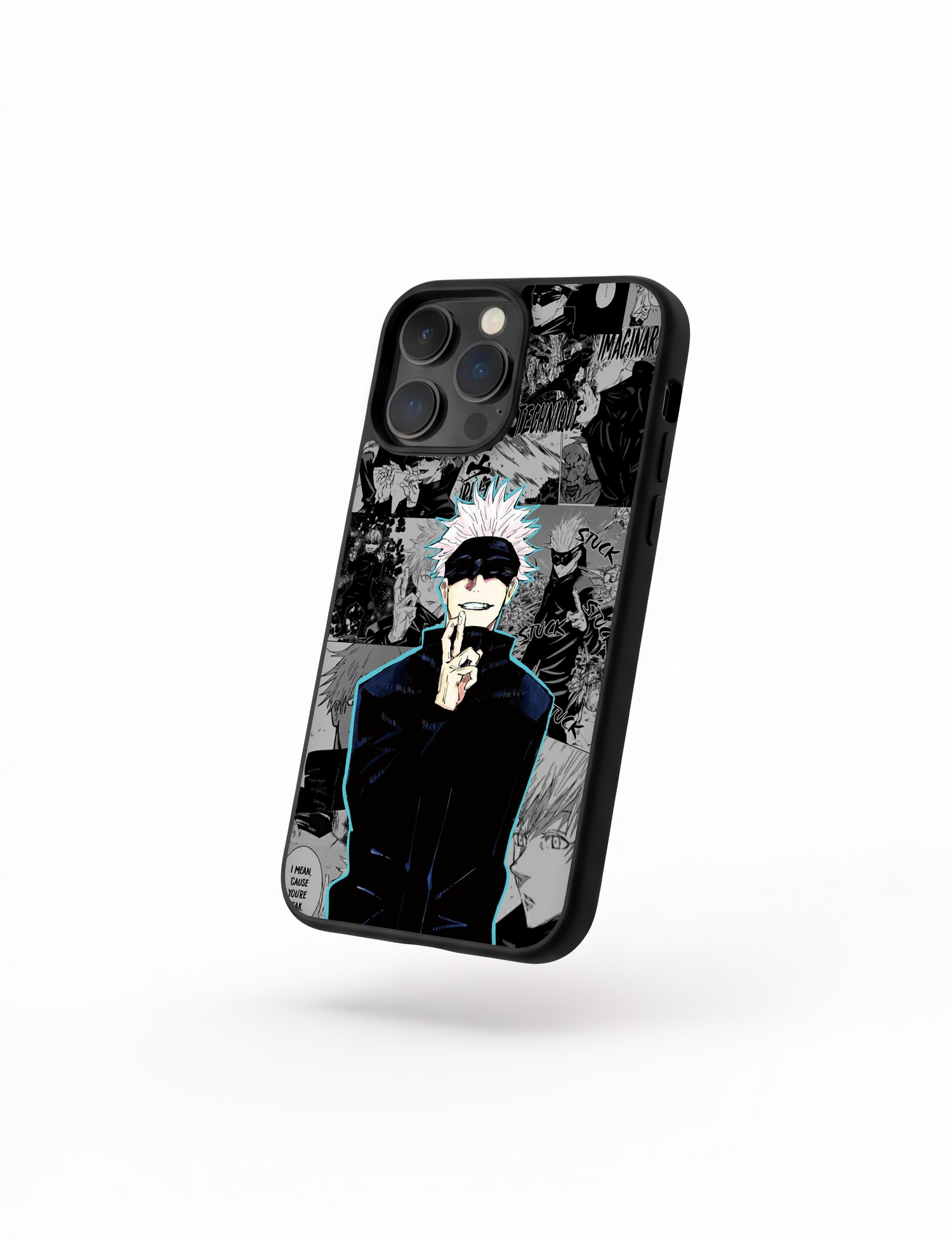 Case Gojo Manga style phone case inspired by Jujutsu Kaisen&