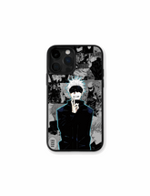 Case Gojo Manga style phone case inspired by Gojo Satoru from Jujutsu Kaisen