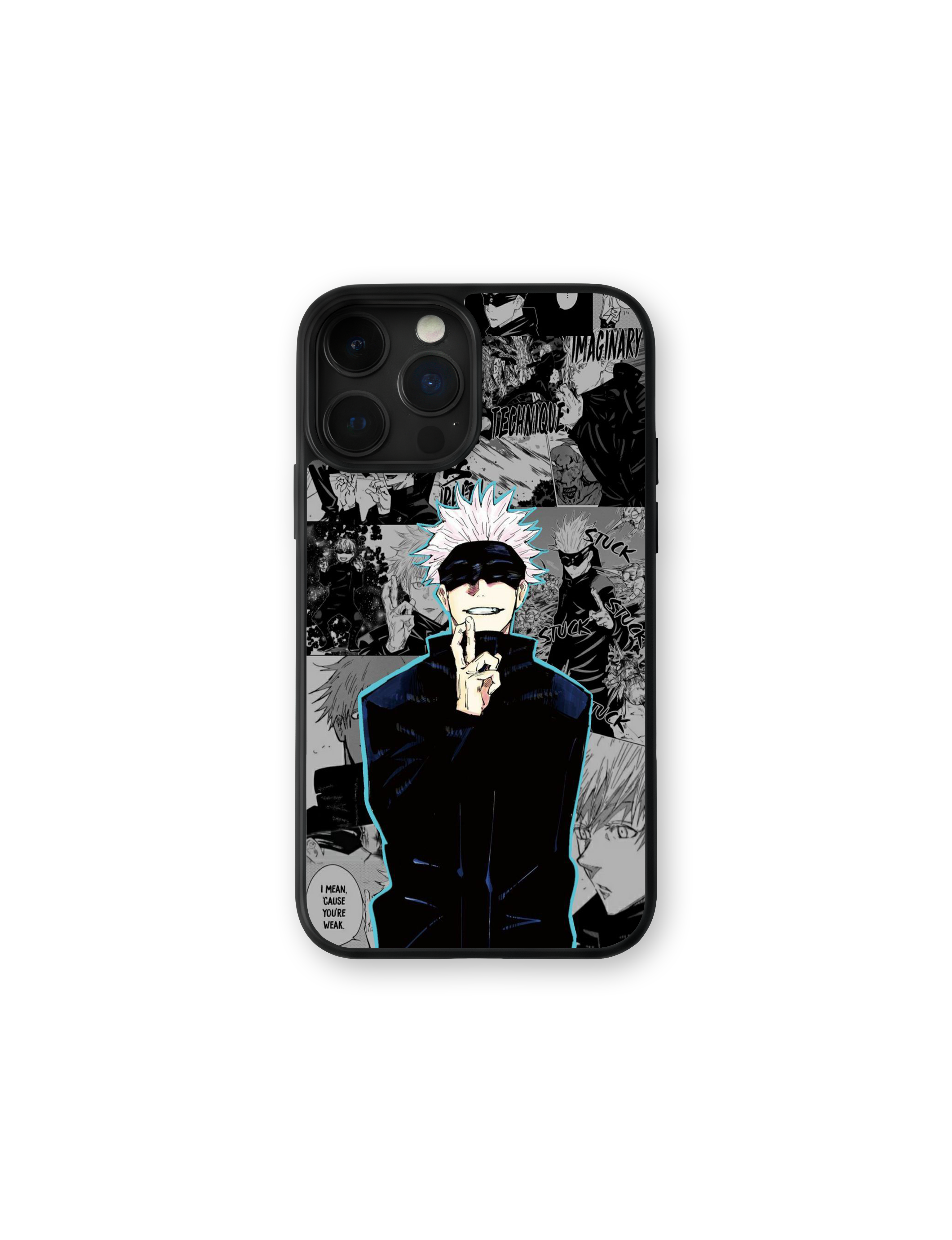 Case Gojo Manga Style - Jujutsu Kaisen