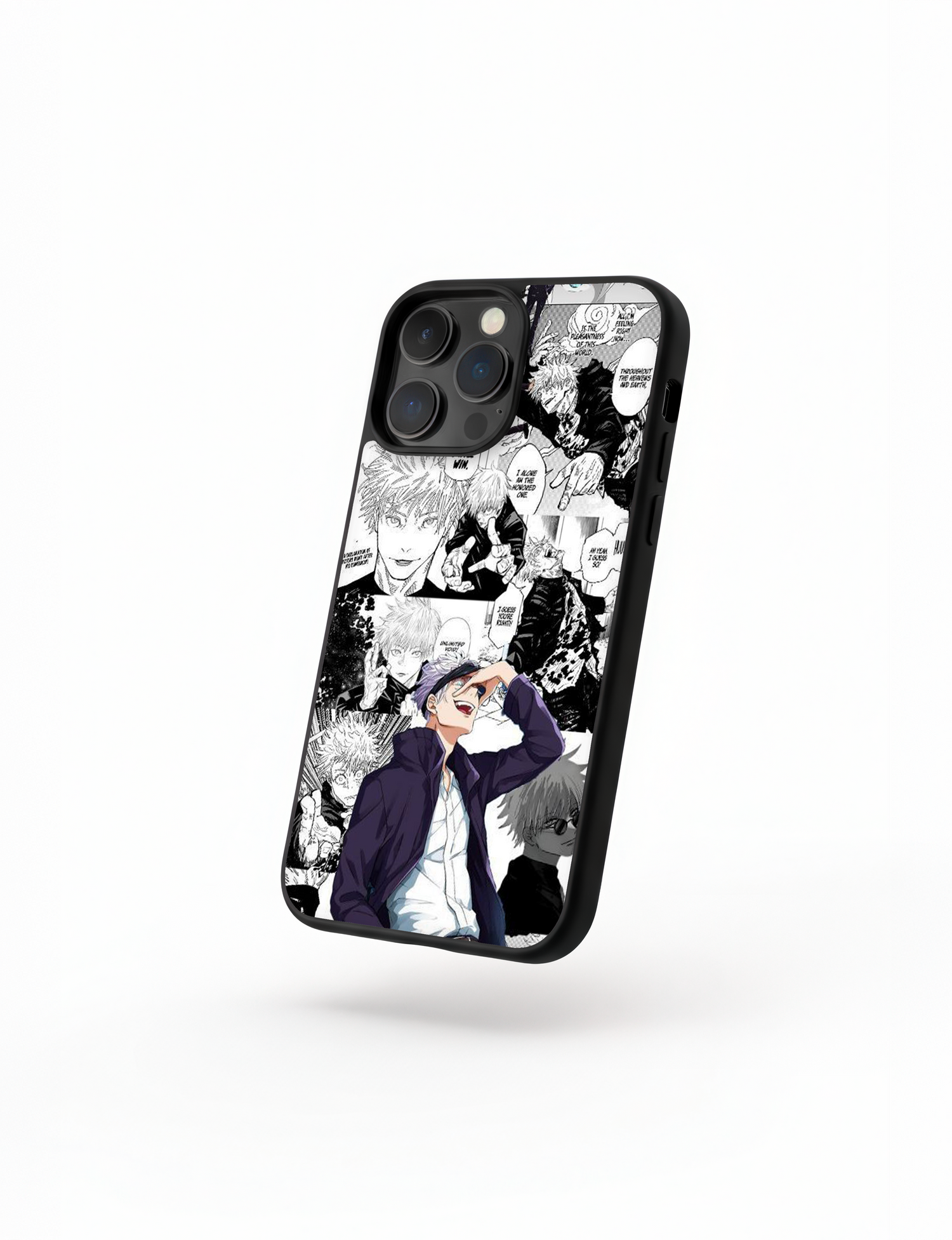 Case Gojo Manga design showcasing Satoru Gojo&
