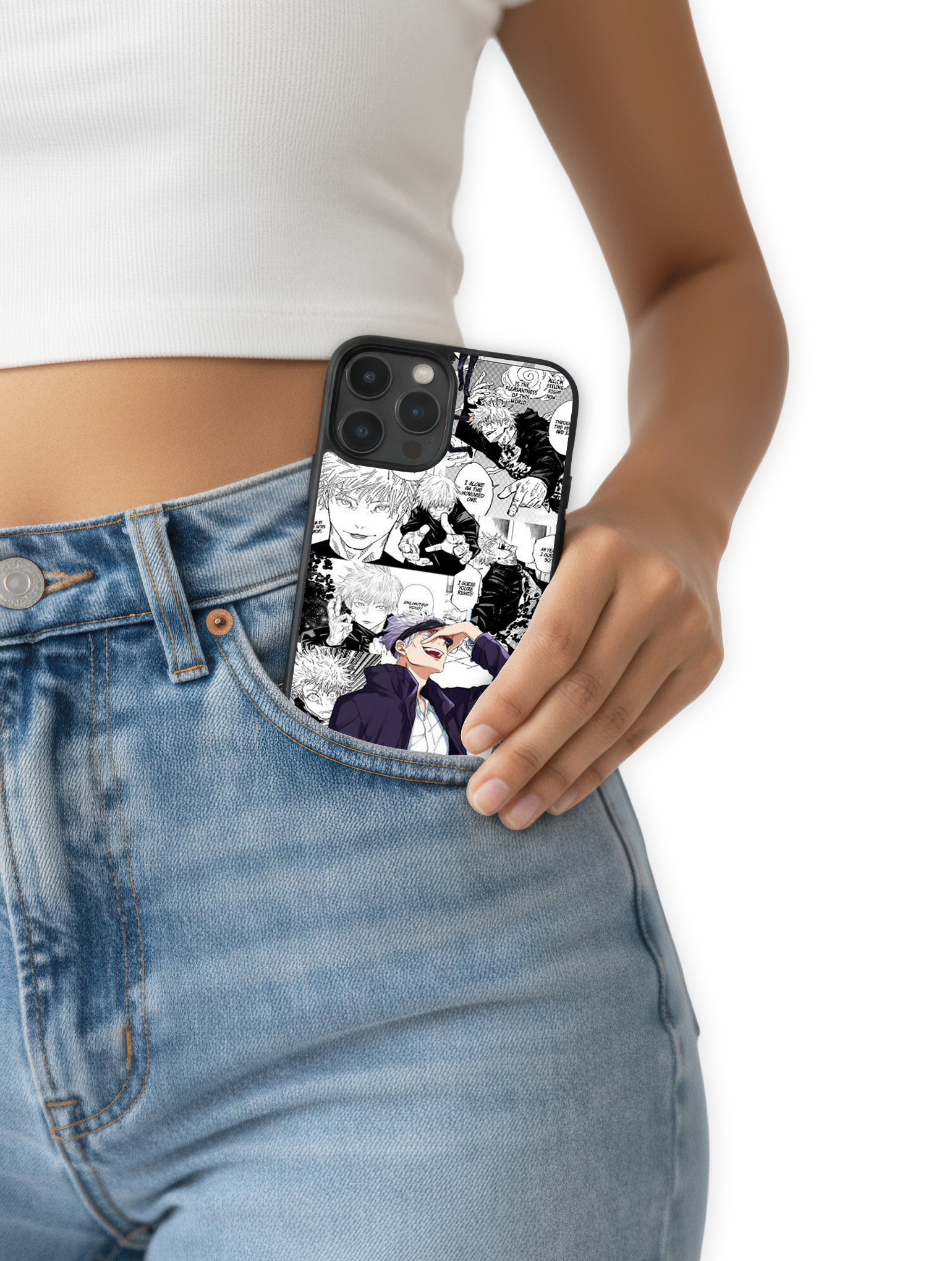 Case Gojo Manga Laugh – Jujutsu Kaisen