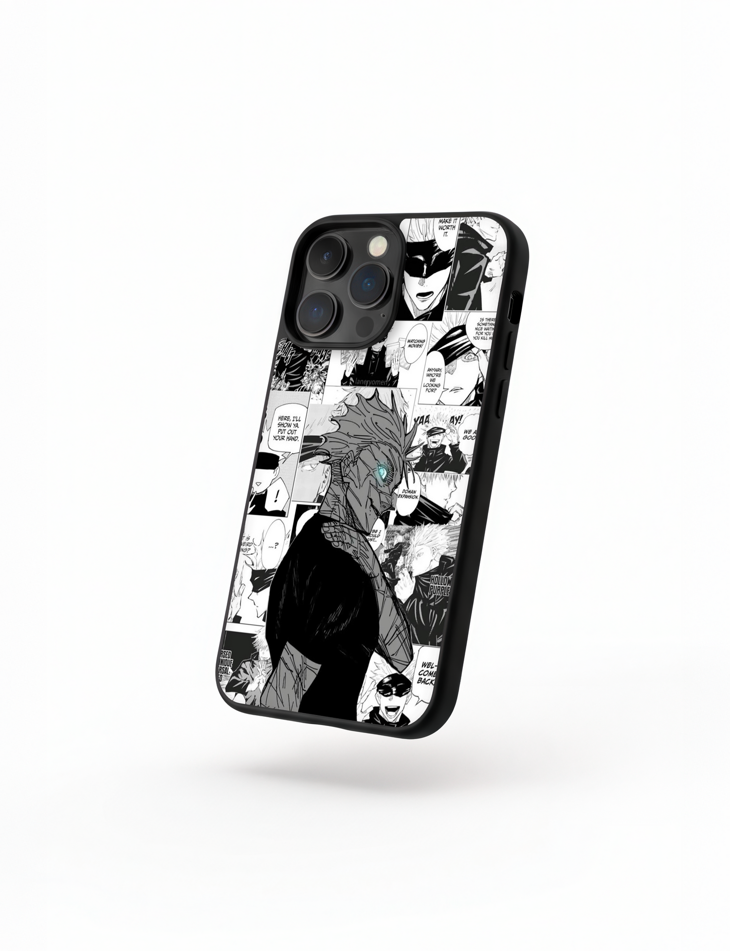 Case Sukuna-Gojo manga fusion artwork from Jujutsu Kaisen showcasing Sukuna&