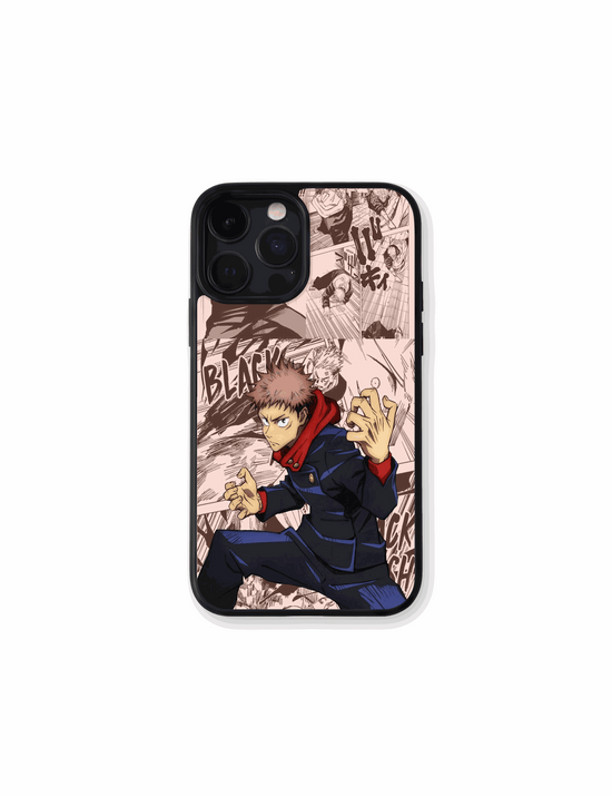 Case Itadori Intenso style phone case featuring Yuji Itadori&