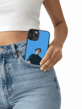 Case Geto Chill Style minimalistic design of Geto under blue sky with calm attitude