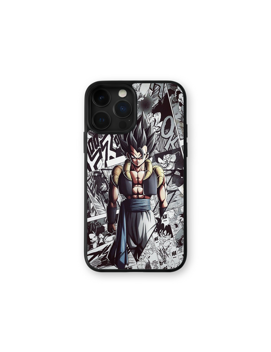 Gogeta Fusión Manga Blanco y Negro – Dragon Ball Z