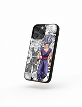 Case Gohan Beast Dragon Ball Z manga style phone case showcasing Gohan at maximum power