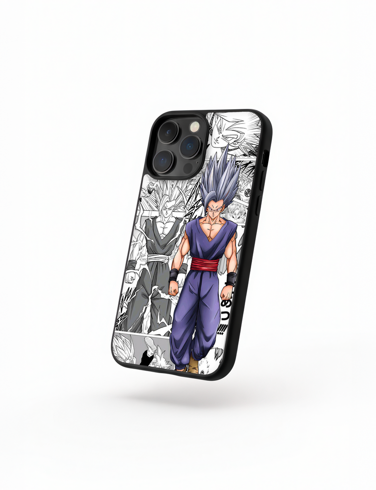 Case Gohan Beast Dragon Ball Z manga style phone case showcasing Gohan at maximum power