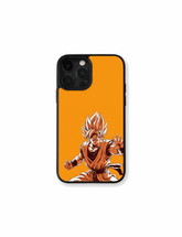 Case Goku Super Saiyan Dragon Ball Z phone case with clean, powerful design of classic Goku.