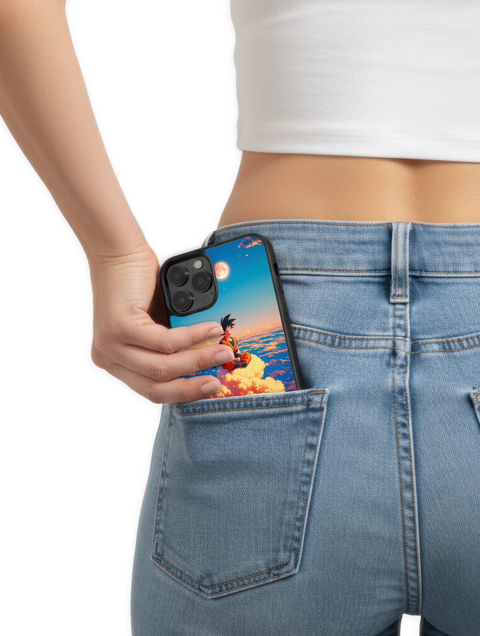 Goku en la Nube Voladora – Dragon Ball Z