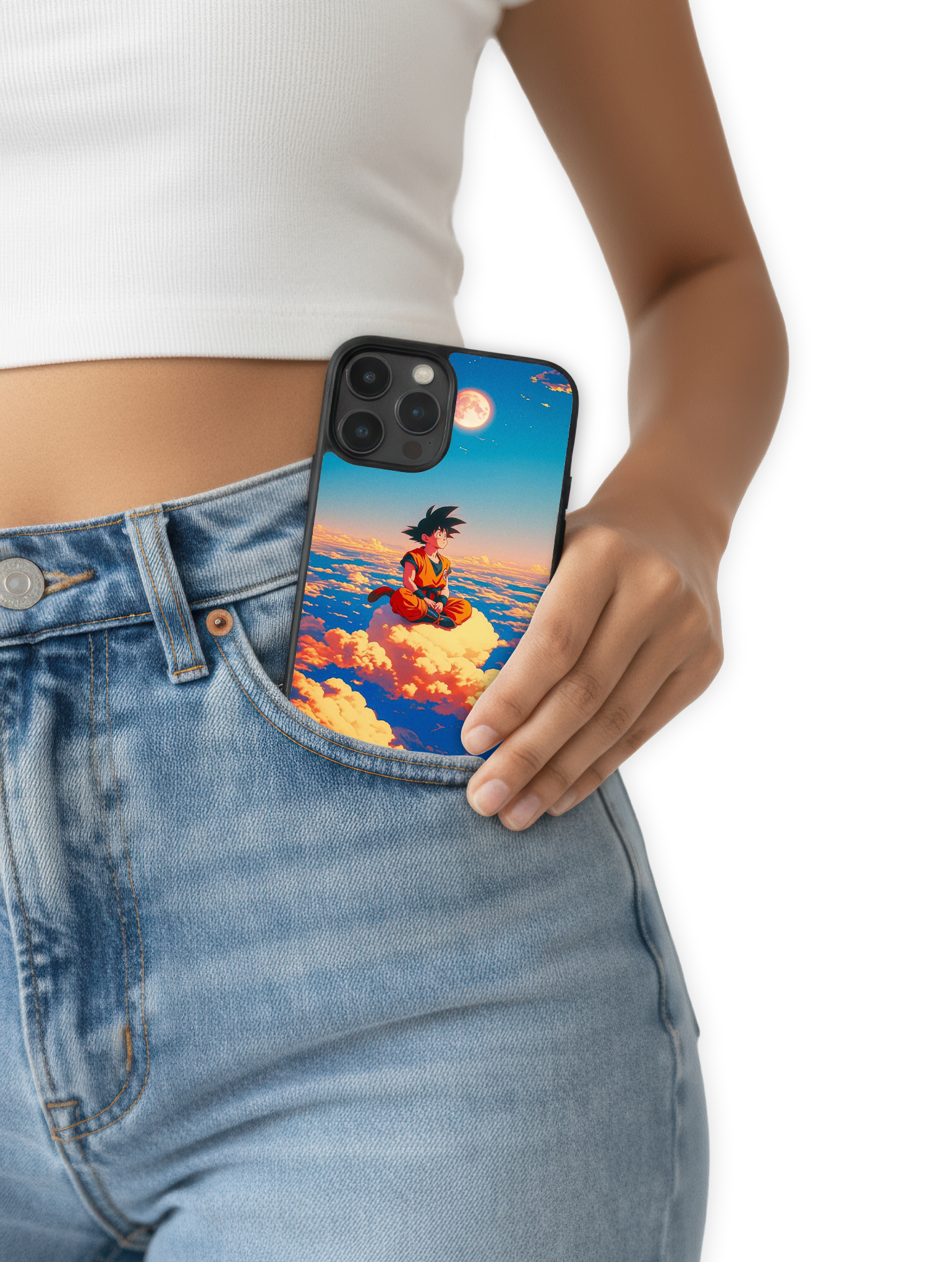 Goku en la Nube Voladora – Dragon Ball Z