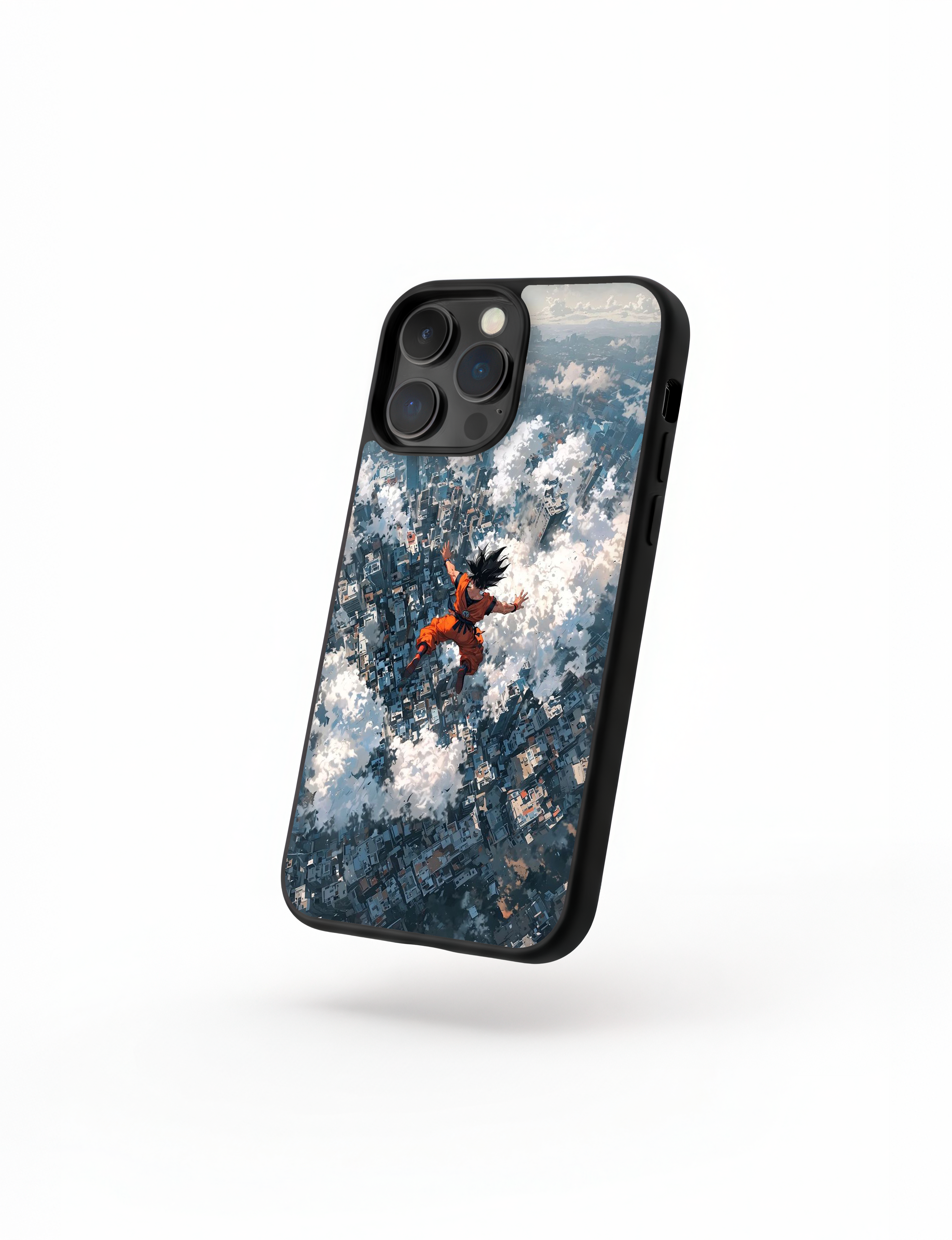 Goku Sobrevolando la Ciudad – Dragon Ball Z