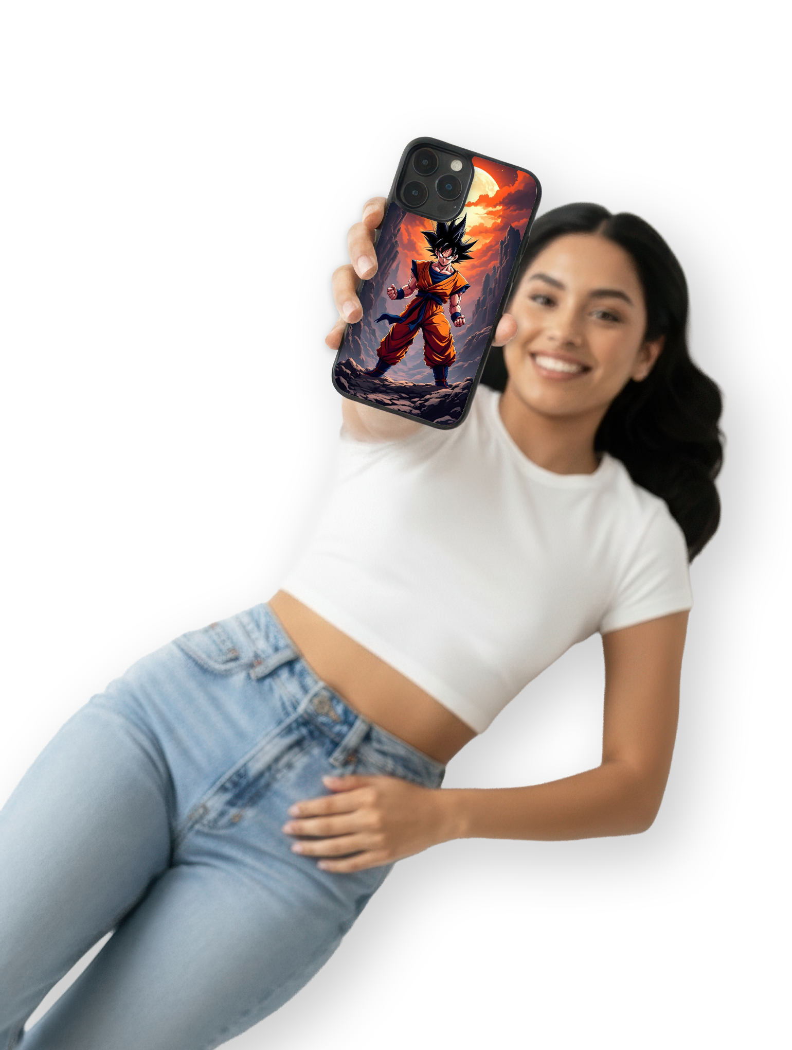 Goku Preparado para la Batalla – Dragon Ball Z