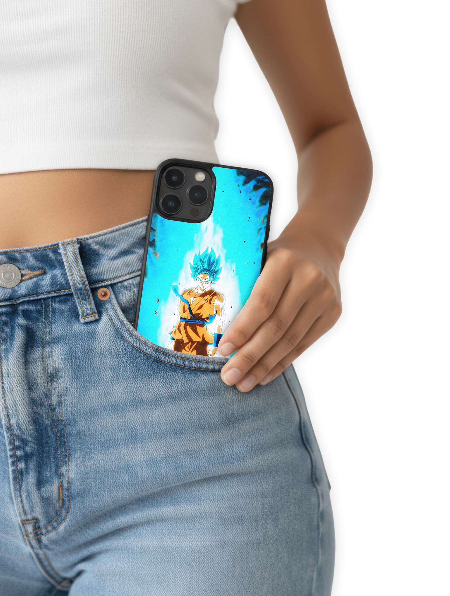 Goku Super Saiyan Blue Aura Explosiva – Dragon Ball Z