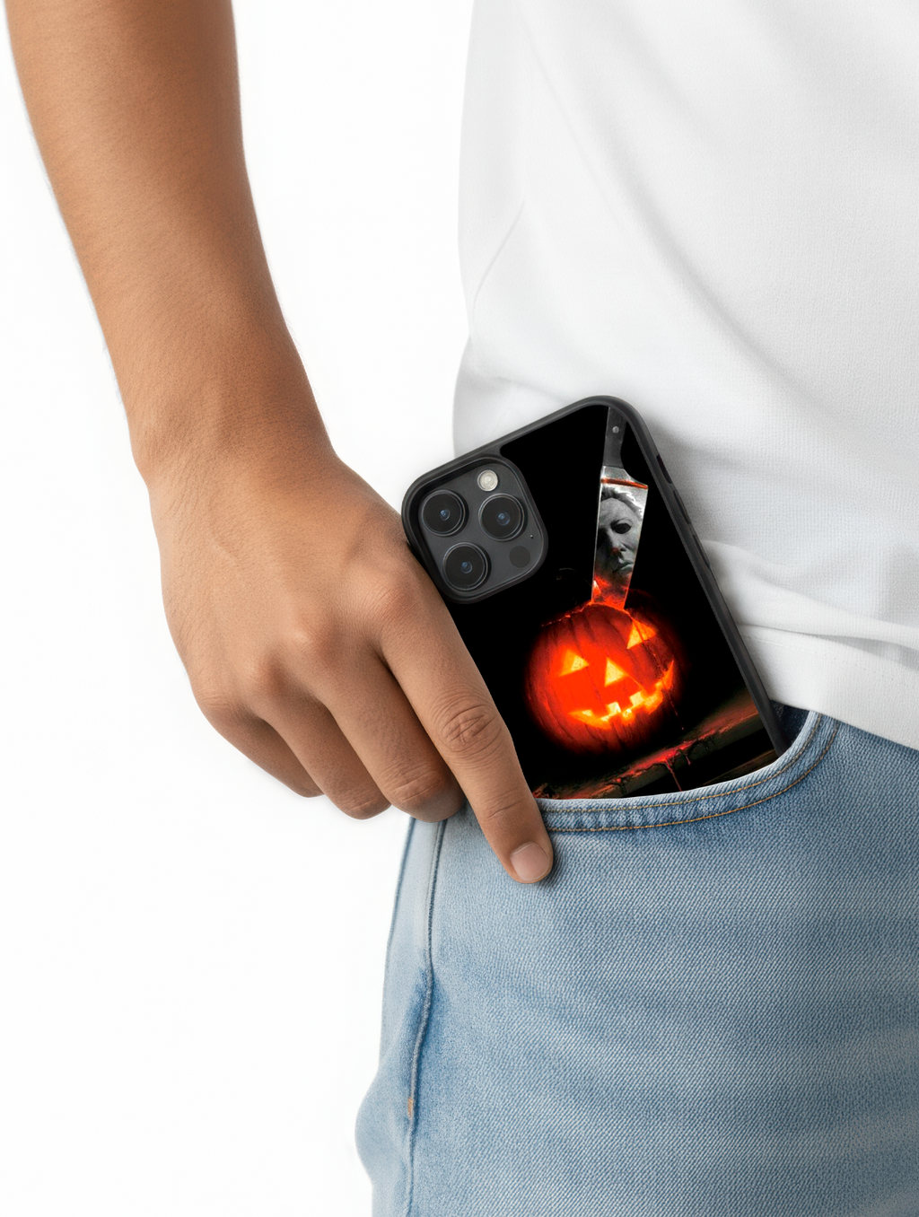 Case Retro “Pumpkin Knife” – Halloween