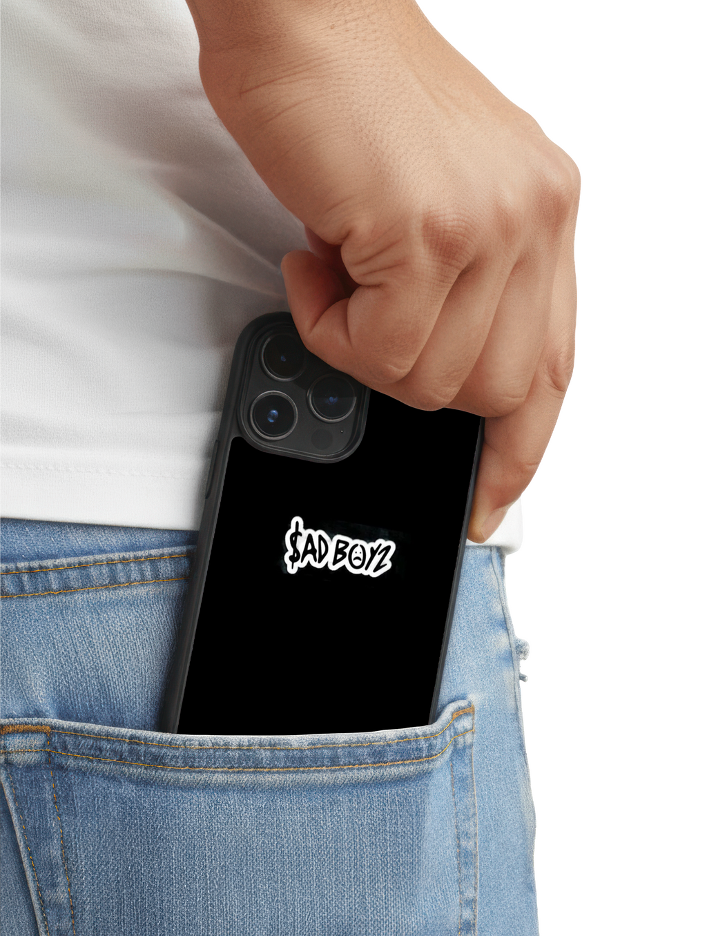 Case Logo Sad Boyz - Junior H - Tumbados
