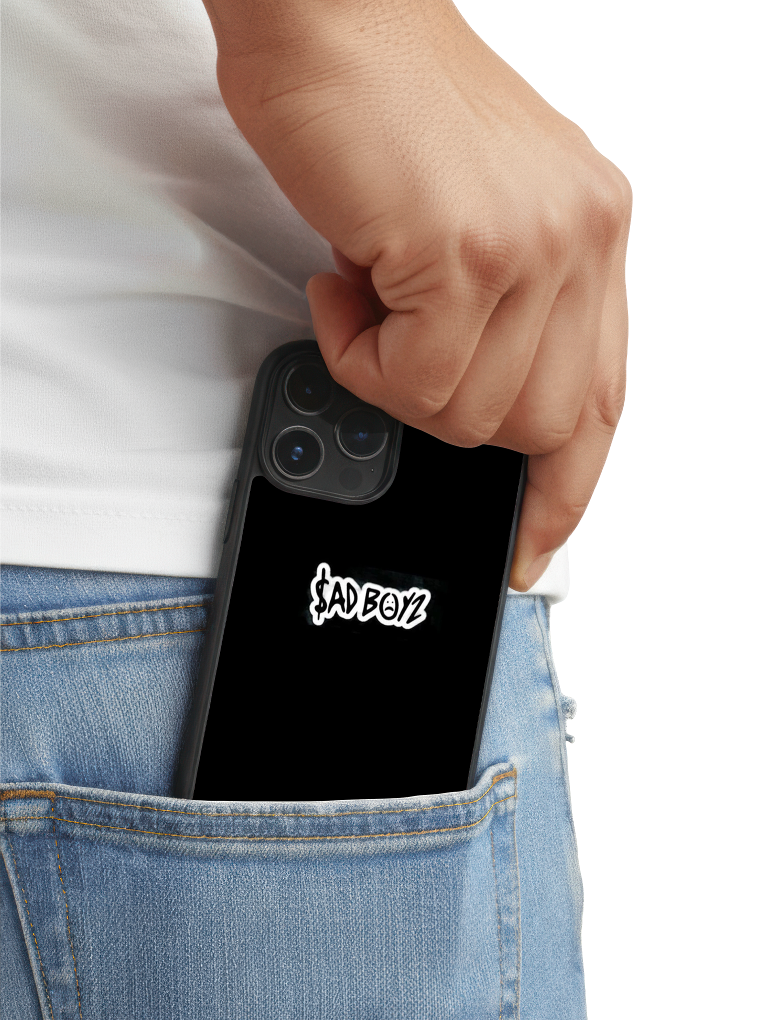 Case Logo Sad Boyz - Junior H - Tumbados