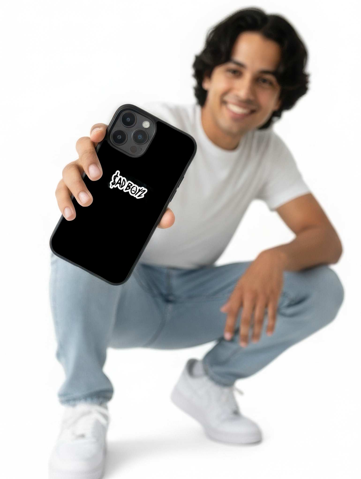 Case Logo Sad Boyz - Junior H - Tumbados