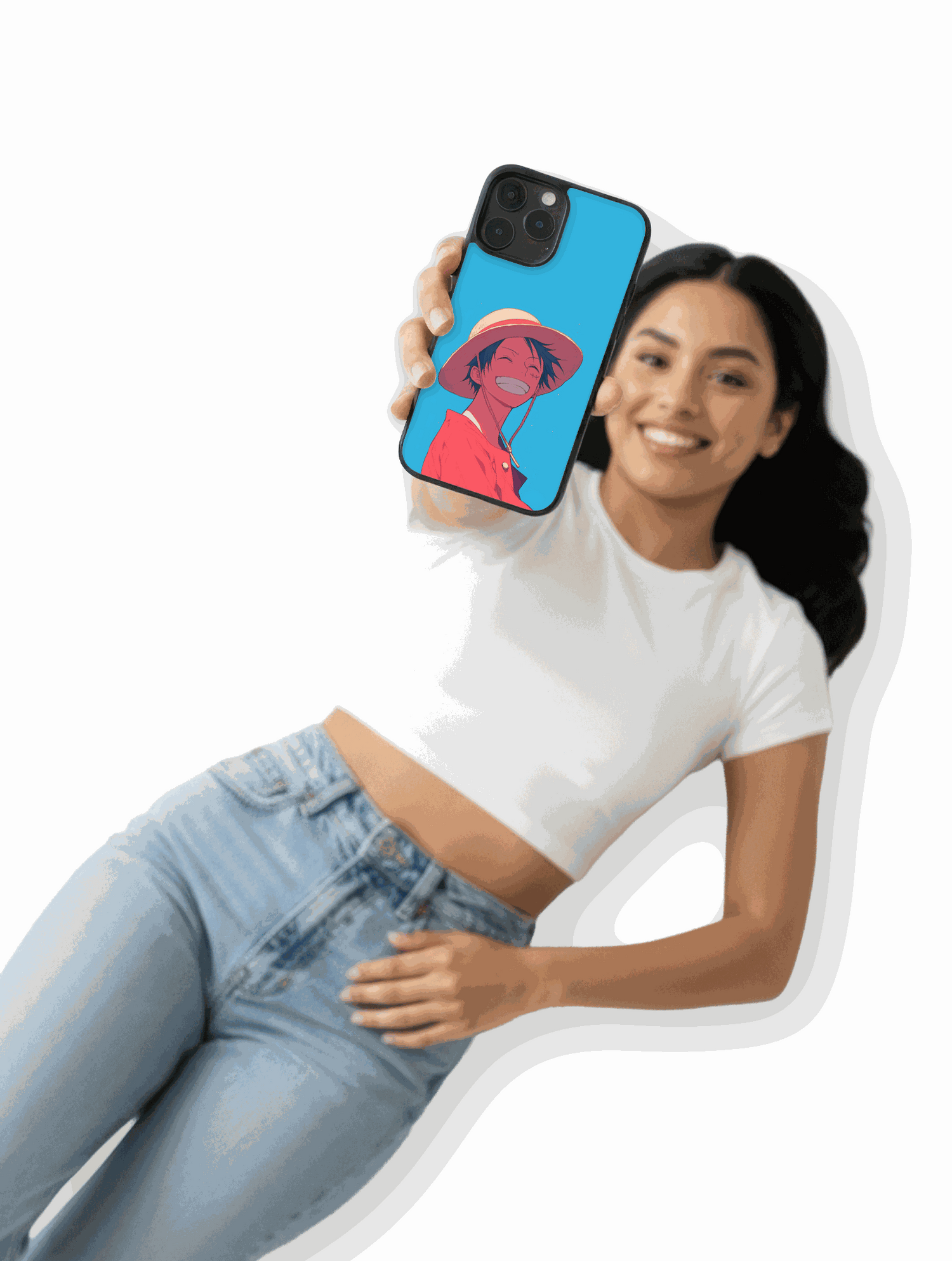 Funda móvil Case Luffy Sunny Vibes de One Piece con diseño colorido y vibrante