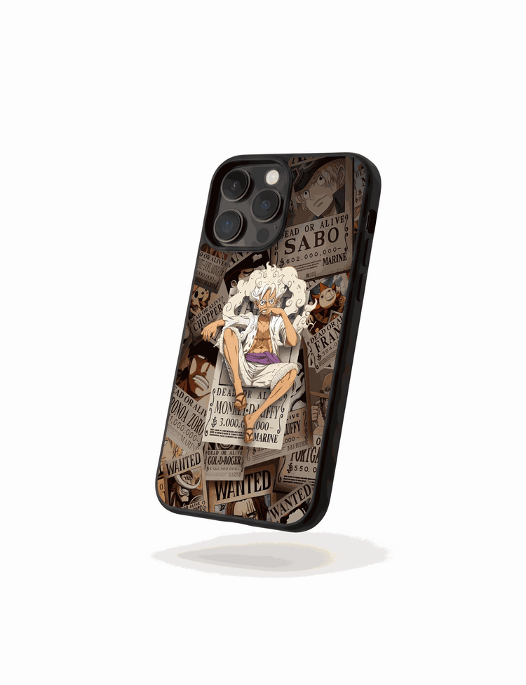 Case Wanted Gear 5 Luffy