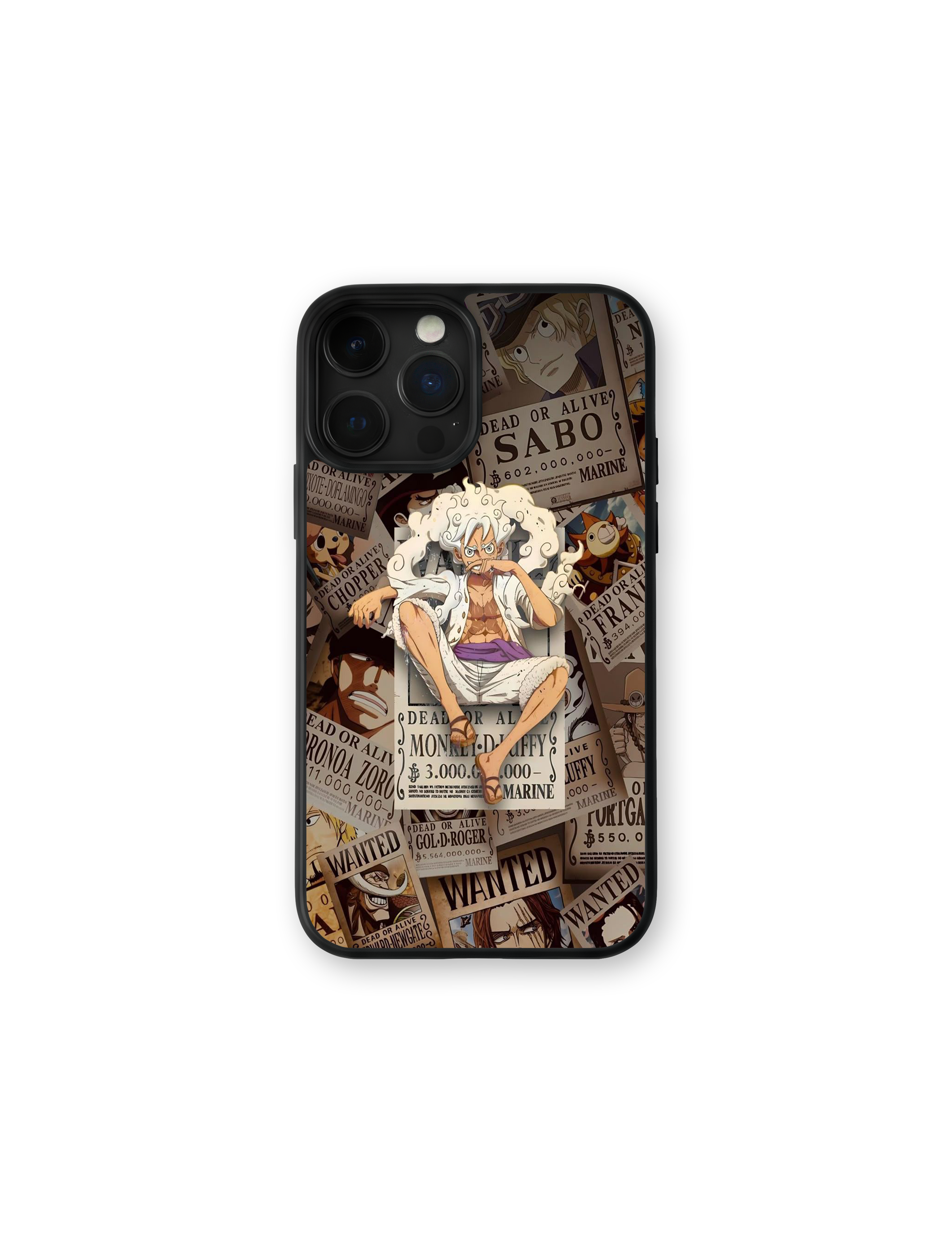 Case Wanted Gear 5 Luffy - One Piece