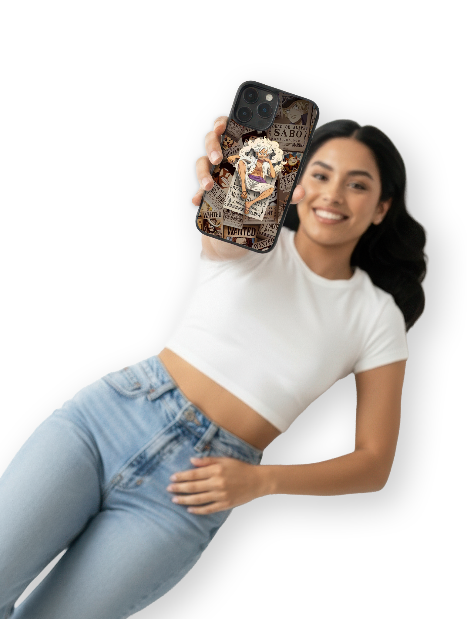 Case Wanted Gear 5 Luffy - One Piece