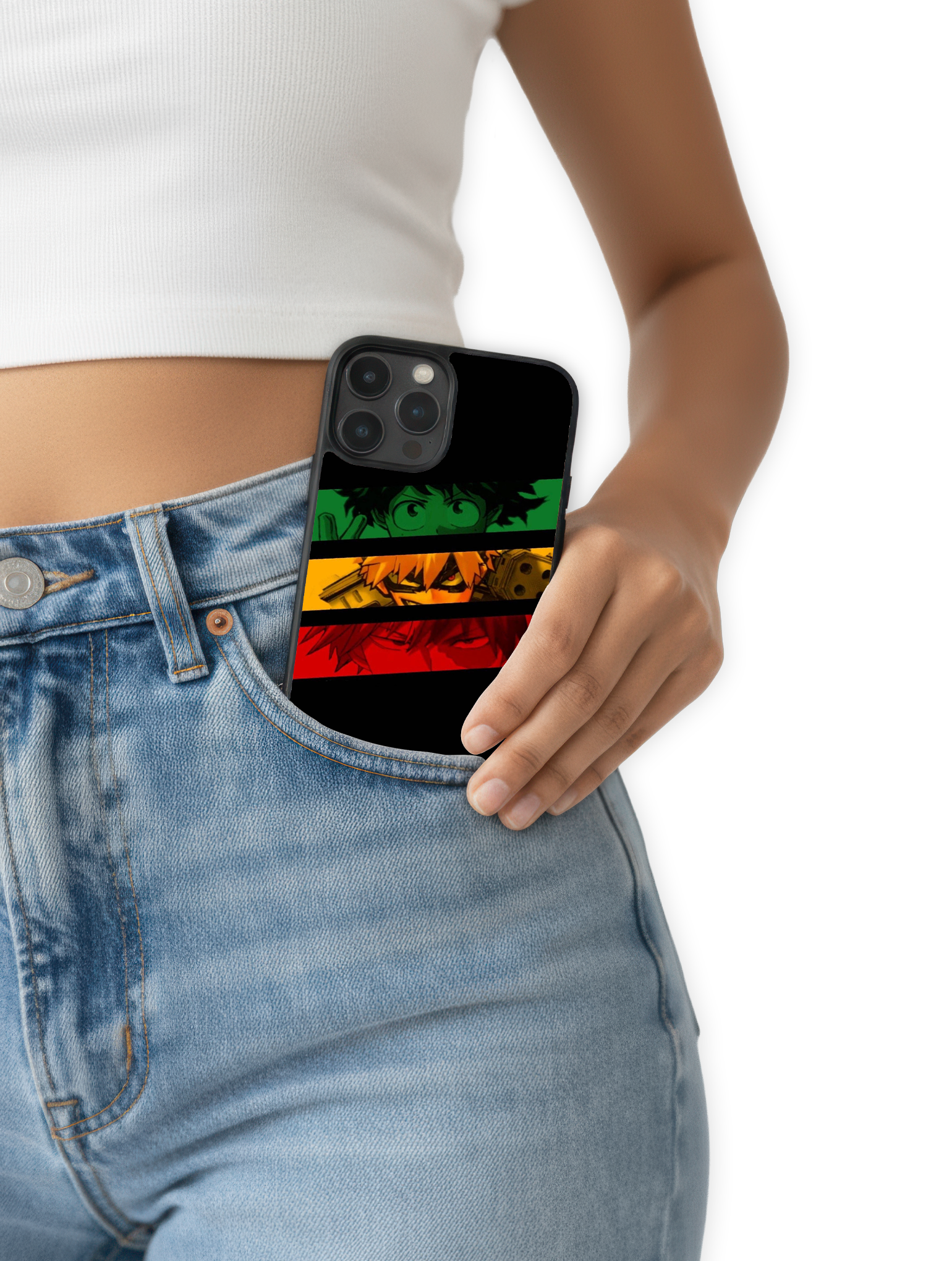 Trío de Poder Minimalista – My Hero Academia