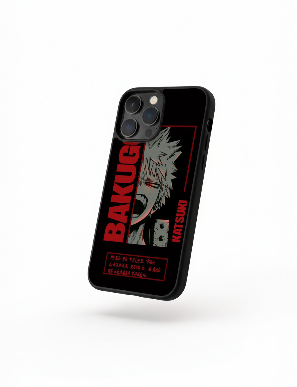 Bakugo Minimalista Rojo & Negro – My Hero Academia