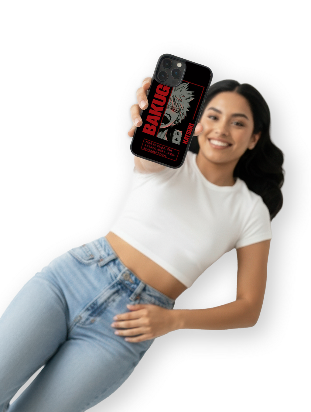 Bakugo Minimalista Rojo & Negro – My Hero Academia